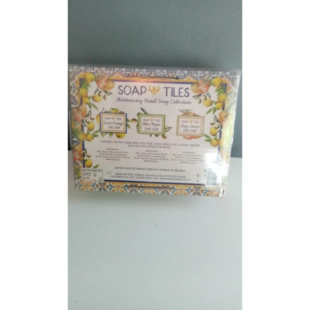 Soap Tress Moisturizing Hand‎ Soap Collection - Meyer Lemon, Olive Thyme